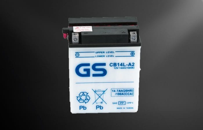 Gs moto battery